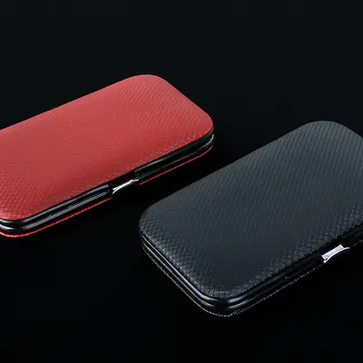 8-Piece Leather Case Manicure and Pedicure Set