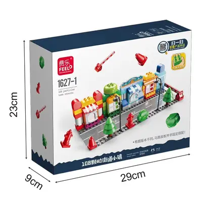 102 parçalı orman hayvanları yapı taşı seti, erken eğitim oyuncağı - 13