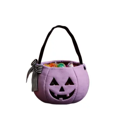 Halloween Bow Embroidered Candy Bag for Children - 6