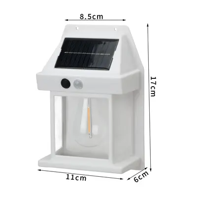 Solar Waterproof Wall Light, Outdoor Garden and Balcony Ambiance Lamp - 7