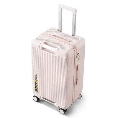 Large Capacity Hard Shell Trolley Suitcase with Combination Lock - 7