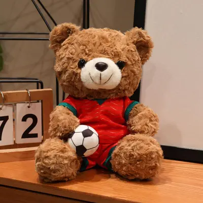 Fußball-Teddybär Plüschtier, WM-Geschenk - 8
