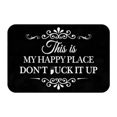 American Retro Diatomite Floor Mat, Entrance Doormat