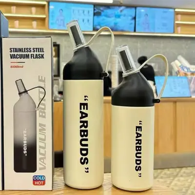 Yeni Model 316 Paslanmaz Çelik Termos Bardak, Kadın, Taşınabilir - 7