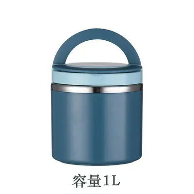 Large Insulated Stainless Steel Lunch Box with Handle and Lid - 12