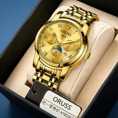 Automatic Men's Watch Waterproof Brilliant - 12