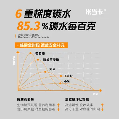 Mi Dang Ka Millet Powder Nutritional Rice Paste High-Carb Meal Replacement Fitness Muscle Gain Sports Supplement Instant Rice Powder Wholesale - 3