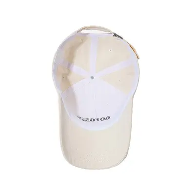 Summer Baseball Cap for Women GOFORIT Korean Version Fashion Embroidered Letter Cap for Men Face-Slimming Hard Hat