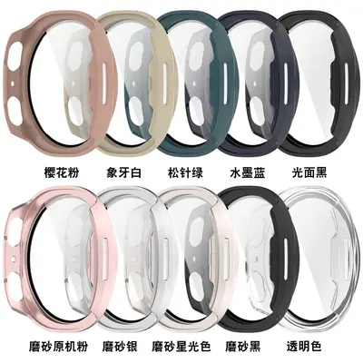 Подходит для чехла часов Samsung Watch8, закаленная пленка для Watch 8 Classic, защитный чехол-крышка со всех сторон
