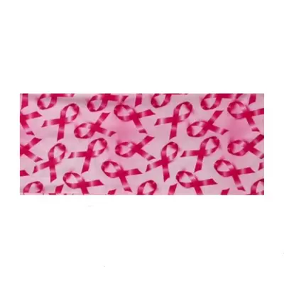 Elastisches Haarband mit Brustkrebs-Awareness-Aufdruck - 10