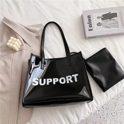 Transparente Jelly-Tote-Bag - 8