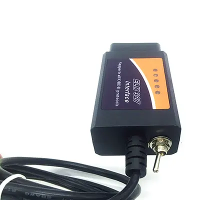 Versteckes ELM327 USB-Modifikationskabel mit Schalter für Ford Focus Escape Mondeo Fiesta