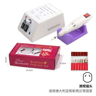 Nail Drill Transformer Model Electric Nail File Nail Art Shop Polishing Dead Skin Removal Nail Drill Grinder Cross-border - 10