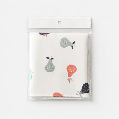 Pure cotton Grade A gauze drool towel, baby small square