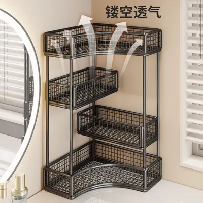 Cosmetic storage rack, multi-layer bathroom organizer - 5
