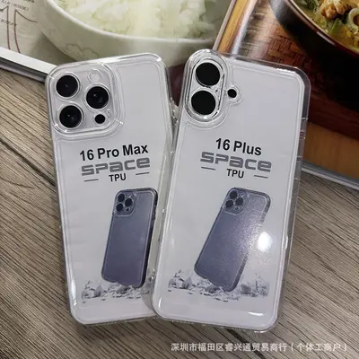 iPhone 16 PRO MAX şeffaf yumuşak kılıf 18 Apple 15 uzay temalı kılıf 11/12/13 cep telefonu kılıfı 17 için uygun