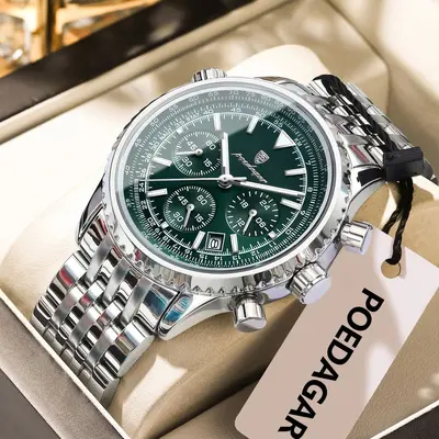 Schweizer Markenherbenuhr wasserdicht multifunktional - 7