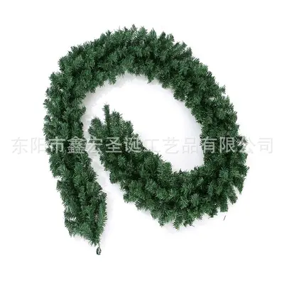 Simulierter Rattan-Weihnachtsbaumschmuck und Rattanringe - 12