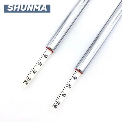 50PSI Luftdruck Druckstift Reifendruck-Messlehre Reifendruck-Messstift Auto-Reifendruck-Messstift tragbares Auto-Reifendruckmessgerät
