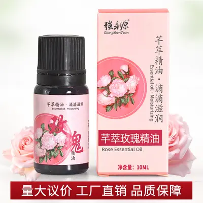 Rose Essential Oil 10ml, Warming Massage Oil for Body, Shoulder and Neck - 8