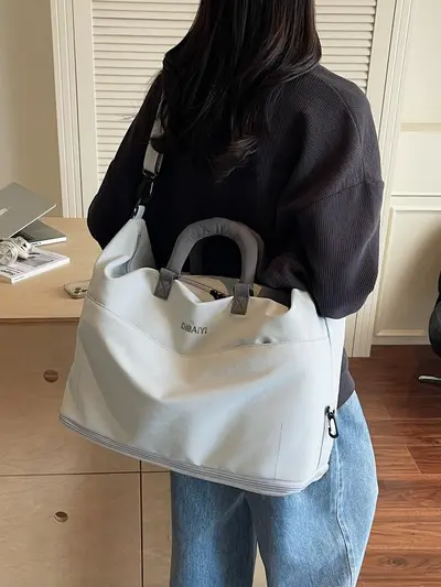 Reisetasche erweiterbar faltbar Sporttasche Fitnessbeutel