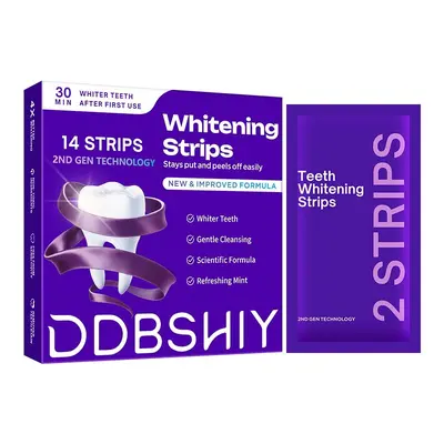 Teeth Whitening Strips, Enamel-Caring, Dental Cleaning - 6