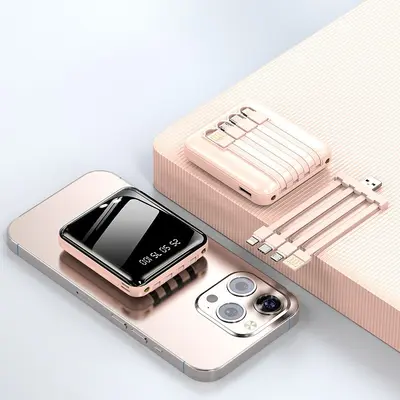 Toptan 3C sertifikalı mini powerbank, 20000mAh büyük kapasiteli mobil güç kaynağı, sınır ötesi hediye özel logo. - 13