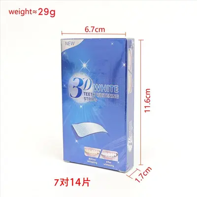 5D Teeth Whitening Strips, Color Correcting - 8