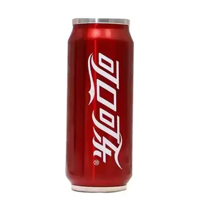 Cola-Dosen-Thermobecher aus 304er Edelstahl mit Trinkhalm - 5