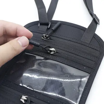 Multifunktionale Dokumententasche RFID-Schutz für Reisepass und Karten - 4