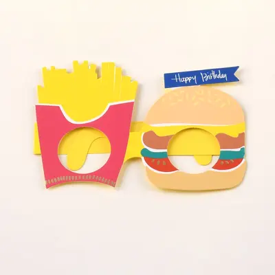 Creative Gift-Shaped Birthday Greeting Card