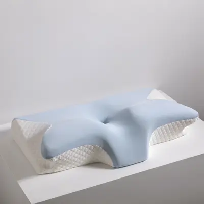 Butterfly-shaped memory foam neck pillow, portable - 9
