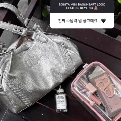 Korean Ason-Style Mini Leather Shoulder Bag, 25FW Model, Large Capacity - 10