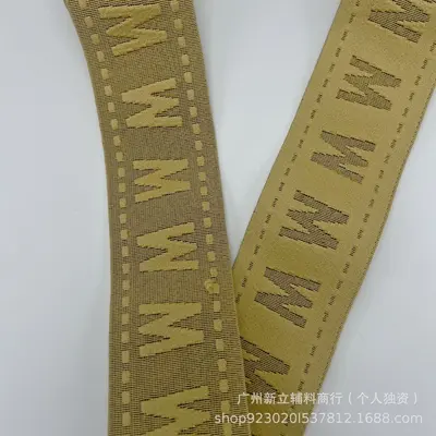 W Letter Floral Elastic Rubber Band for Shoes and Waistbands, High Elasticity - 8