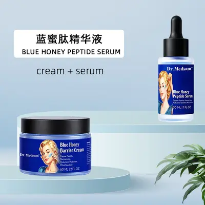 GHK-Cu Mavi Bal Peptit Serumu, Aydınlatıcı, 30 ml - 7