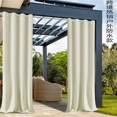 Tam Karartma Balkon Perdesi, Su Geçirmez Dış Mekan, Isı Yalıtımlı, Delikli