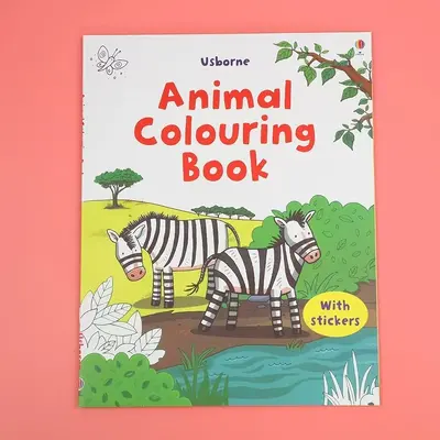 Children's English Colouring Book with Pen Control Practice - 10