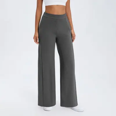 Athena Lulu waffle yoga pantolonu, yüksek bel, düz kesim