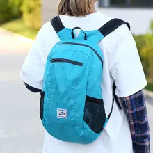Outdoor foldable lightweight travel backpack sports skin bag large capacity foldable backpack cross-border bestseller