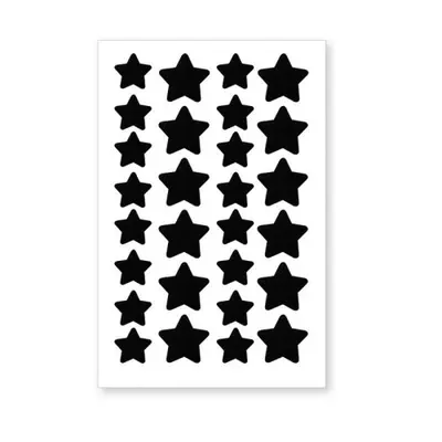 Star-Shaped Colorful PE Acne Cover Patches - 9