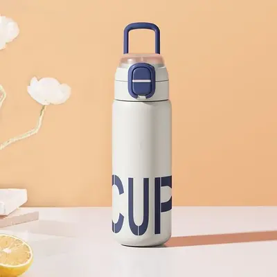 316 Stainless Steel Insulated Cup, Large Capacity, Straw, Double-Wall - 6