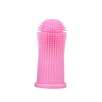 Pet tooth cleaning kit, finger brush and wipes - 9