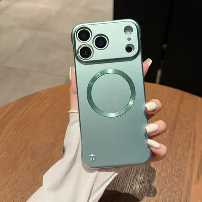 适用苹果18Pro手机壳iPhone17Promax高级感磁吸无边框车载保护16 - 9