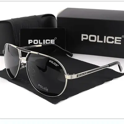 Polarisierte UV-Schutz-Sonnenbrille mit großem Rahmen, Modell 8480 - 2