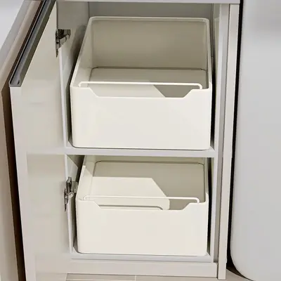Kitchen pull-out basket, cabinet, under sink, no installation required - 2