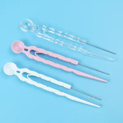 DIY Perlen-Set, Perlenzange, Perlenbesteck, Perlenstift - Komplettset für Rollenspiele, Perlen zum Stecken, Accessoires und Materialien aus Originalfabrik