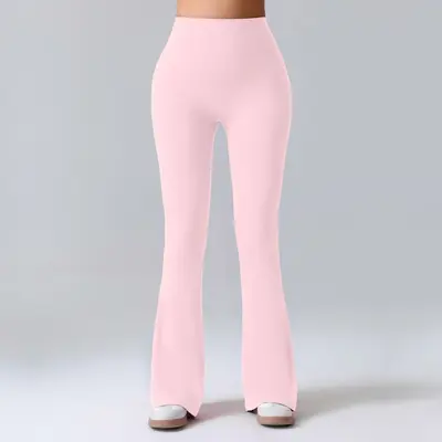 Thin Summer Yoga Pants for Women, Butt-Lifting, Quick-Dry, Flared - 8