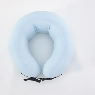 U-shaped neck pillow, memory foam, 3D massage, travel - 8