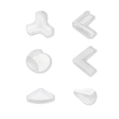 Transparenter PVC-Eckschutz für Kinder, weiche Kantenabdeckung