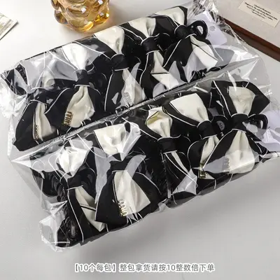 Kartenverpackte Schleifenklemme im eleganten Chanel-Stil, Haarklemme für große Haarmengen, Supermarkt-Haarzubehör für Damen, Haarklemme für den Hinterkopf, Hai-Klemme - 5
